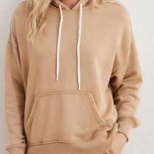 Aerie Weekend Tan Oversized Hoodie